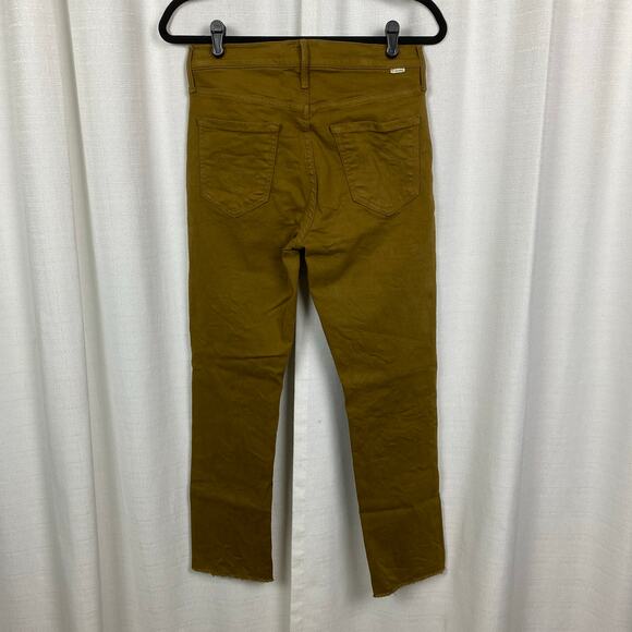 Mother The Mid Rise Dazzler Ankle Fray Jean in Play Date Brown Sz.29 - Picture 12 of 16
